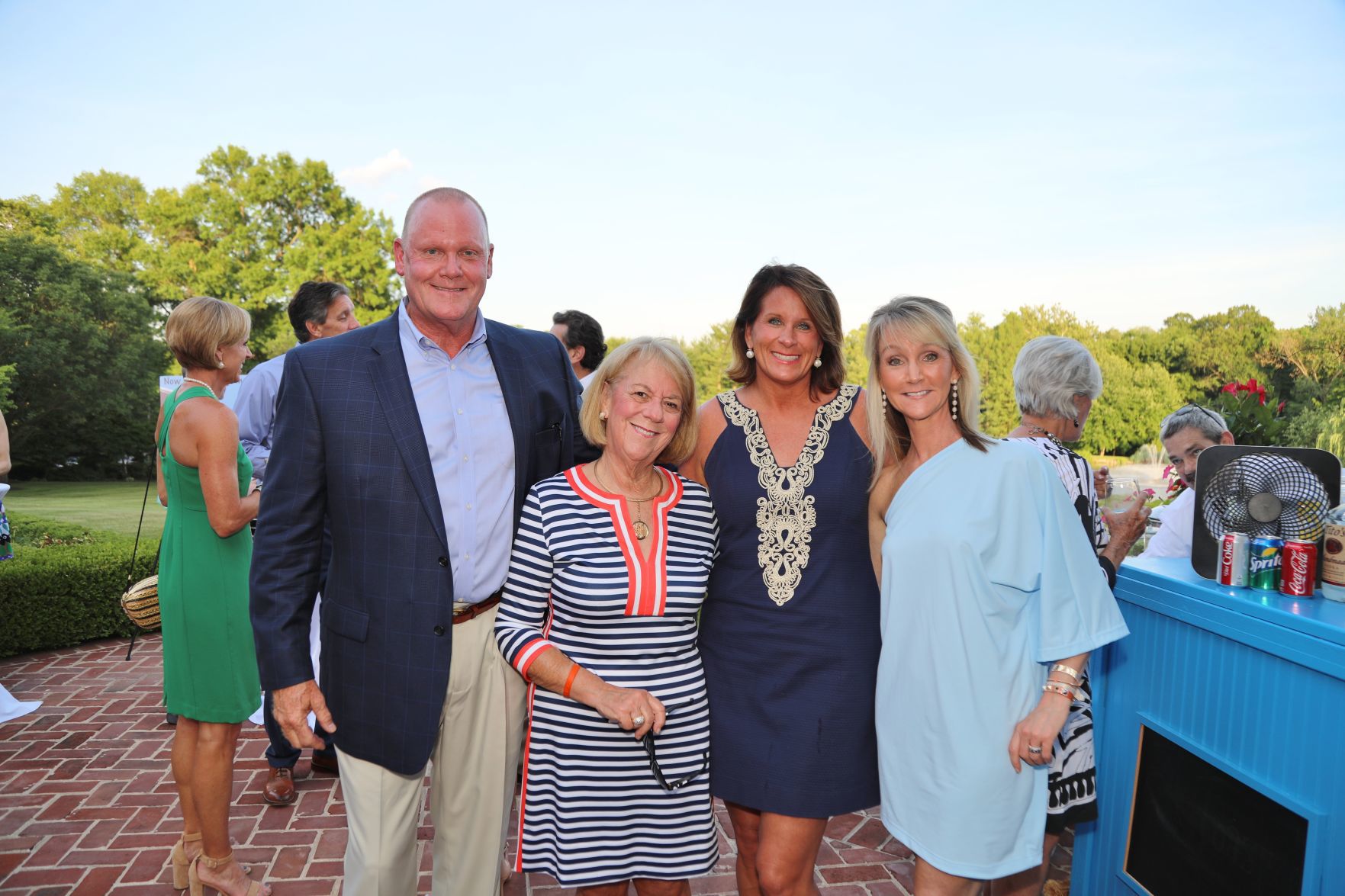 Don Sanders, Joan Schnoebelen, Cathy Sanders, Megan Rowe